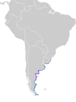 Map of range
