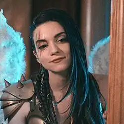 Lauren LaVera as Sienna Shaw in Terrifier 2