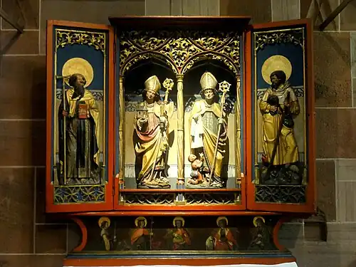 Right side altar