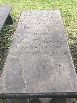 Lawrence Hartshorne, Old Burying Ground (Halifax, Nova Scotia)