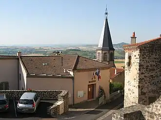 The town hall in Le Broc