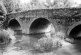 The Roman Bridge in Quincerot
