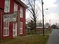 A general store built in 1845 now serves as The Lee County Historical Society Museum