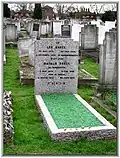Grave of Leo Baeck and his wife Natalie