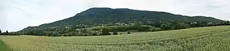 The landscape around Saint-Cergues