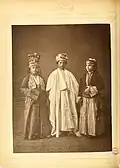 1. Burgher from Konya 2. Greek woman from Burdur 3. Muslim woman from Burdur
