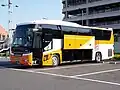 New S'elega equipped with roof-mounted condenser of air-conditioning system; under-floor baggage compartment has a capacity of (HD: 8.6&nbsp;m3 (300&nbsp;cu&nbsp;ft) or 10.2&nbsp;m3 (360&nbsp;cu&nbsp;ft) (SHD)