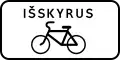Except for cycles