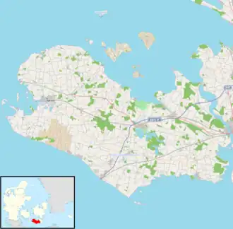 Søllested is located in Lolland