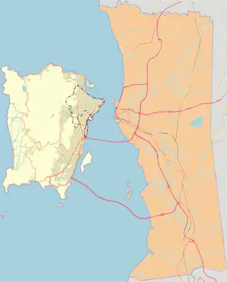 Tanjong Pinang is located in Central George Town, Penang