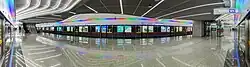 Line 18 Platform 3 Panorama