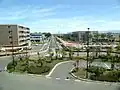 View from east exit