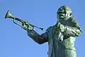 Louis Armstrong statue in Algiers, New Orleans
