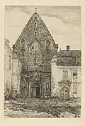 Louise Danse, L'abbaye de la Cambre, Royal Library of Belgium