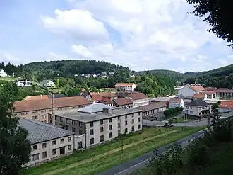 The glass factory in Saint-Louis-lès-Bitche