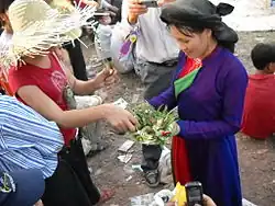Betel quid vendor