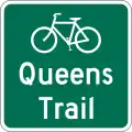 M1-8b Non-numbered bicycle route (2 lines)