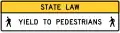 R1-9 Overhead pedestrian crossing[a][b]