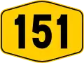Federal Route 151 shield