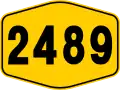 Federal Route 2489 shield
