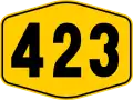 Federal Route 423 shield