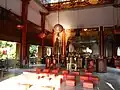 The main worship hall dedicated to Mazu