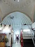 Interior of the Mahmut Pasha Hamam (now used for shops) in Istanbul, Turkey (1476)