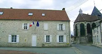 The town hall in Barbery