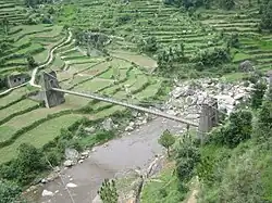 Bridge on a tributary of Nayaar river