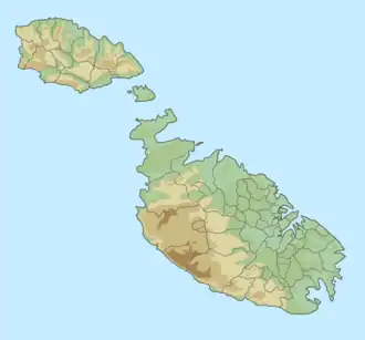 Santa Verna is located in Malta