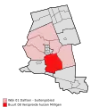 Location in the municipality
