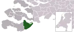 Location of Hulst