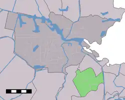 Location of Amsterdam Zuidoost