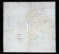 Map of Gurgaon District showing the boundaries after transfer, 1841