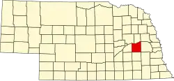 Location within the U.S. state of Nebraska