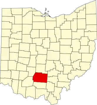 Ross County map