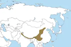 Map of range