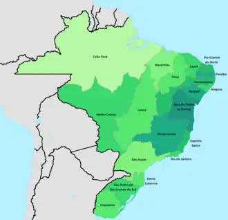 1822 At date of independence