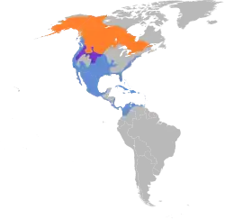 Map of range
