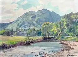 In the Trossachs Highlands ca. 1900