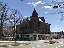 Masonic Building in Newtonville
