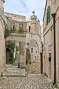 A street in Sasso Barrisano