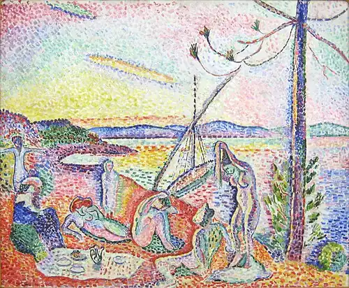 Henri Matisse, Luxe, Calme et Volupté, 1904, oil on canvas, 98 x 118.5 cm, Musée d'Orsay, Paris