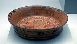 Late Classic Maya plate, El Salvador.