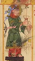 Female servant. Amid, modern-day Diyarbakır, Turkey, 1206 (Ms. Ahmet III 3472).[3]