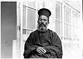 Melkite priest in Jaffa.