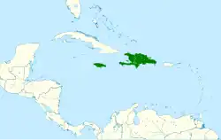 Map of range