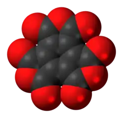 Mellitic anhydride molecule