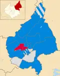 2003 results map