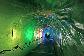 Cave interior